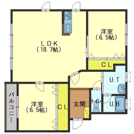 さくらハイツの物件間取画像